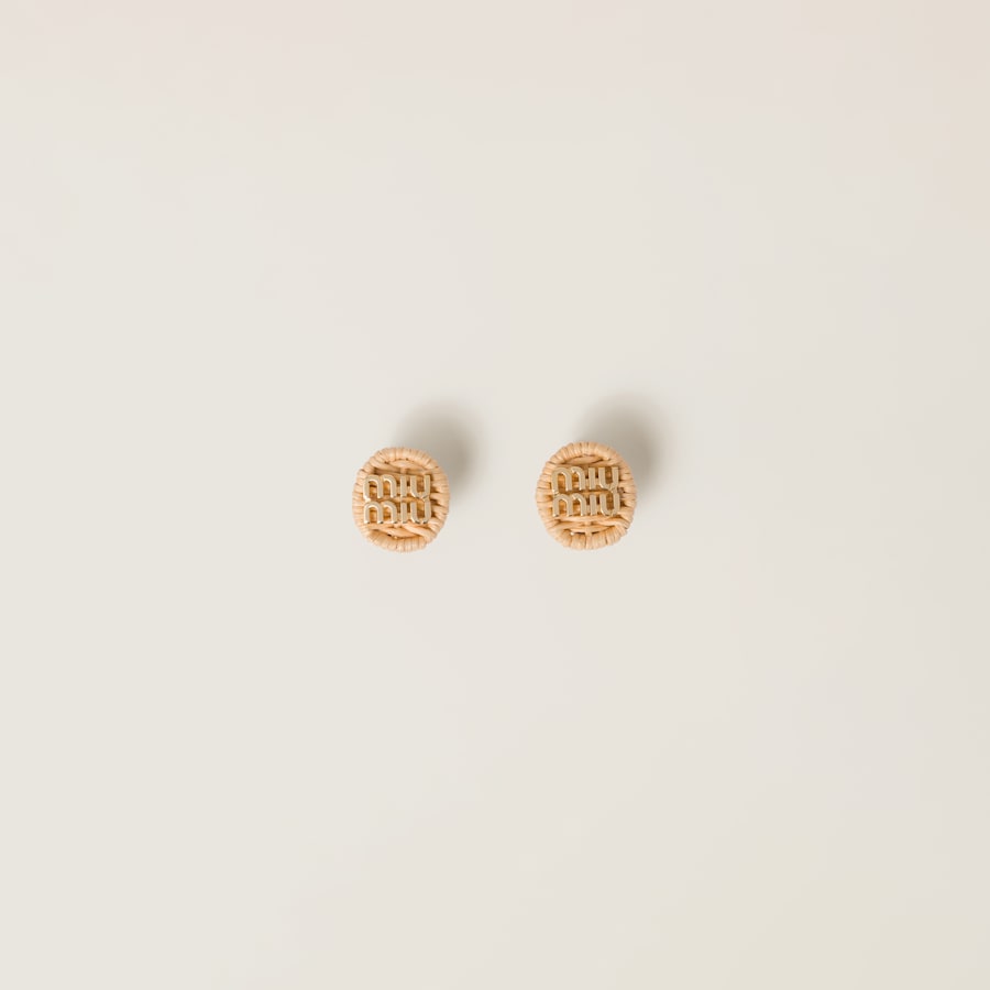 Miu miu earings 2025