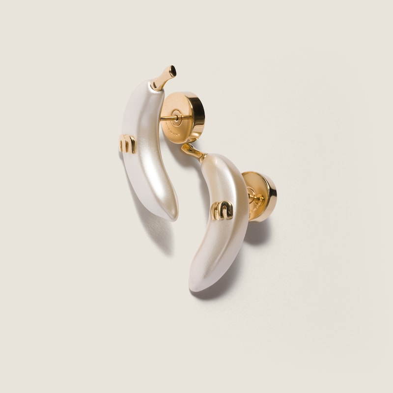 Metal earrings