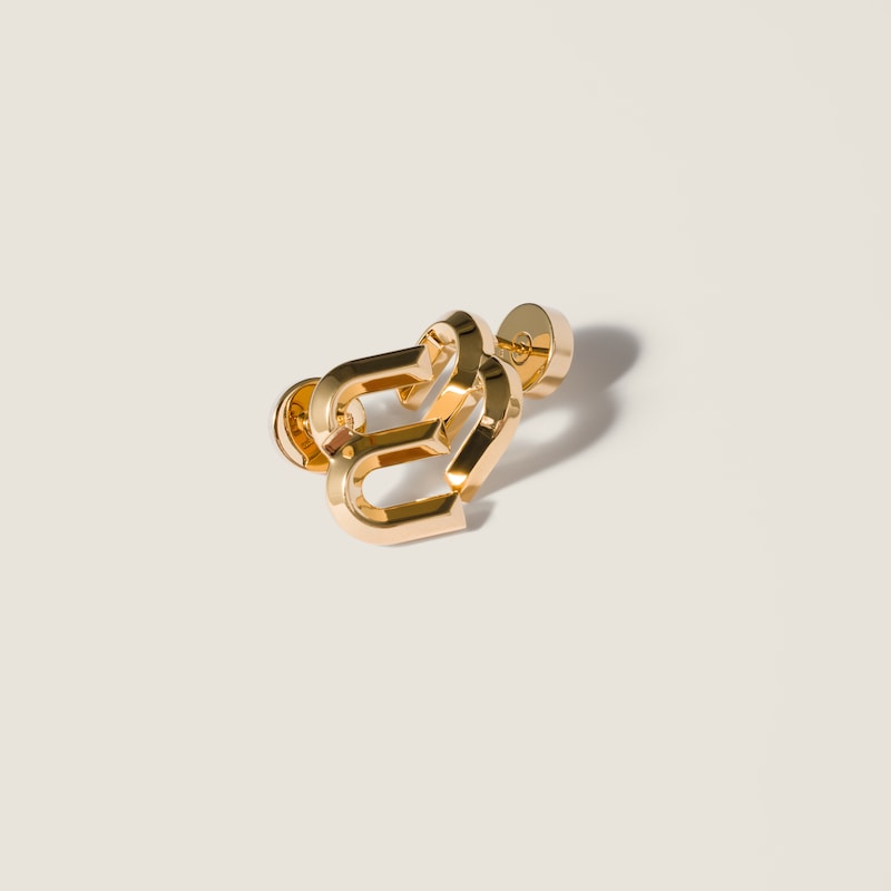 Metal earrings
