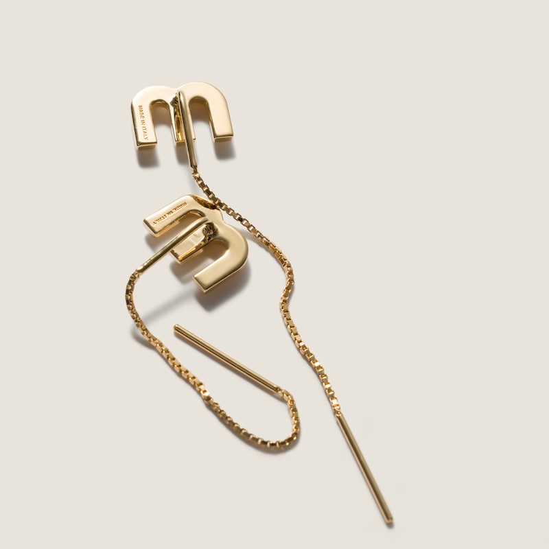 Metal earrings