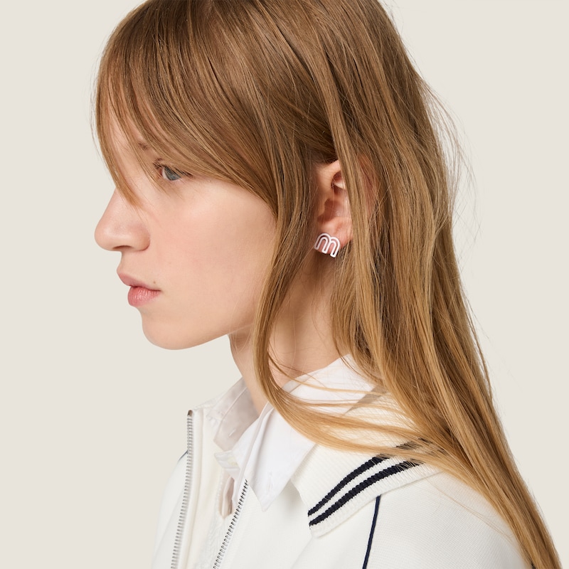 Metal earrings