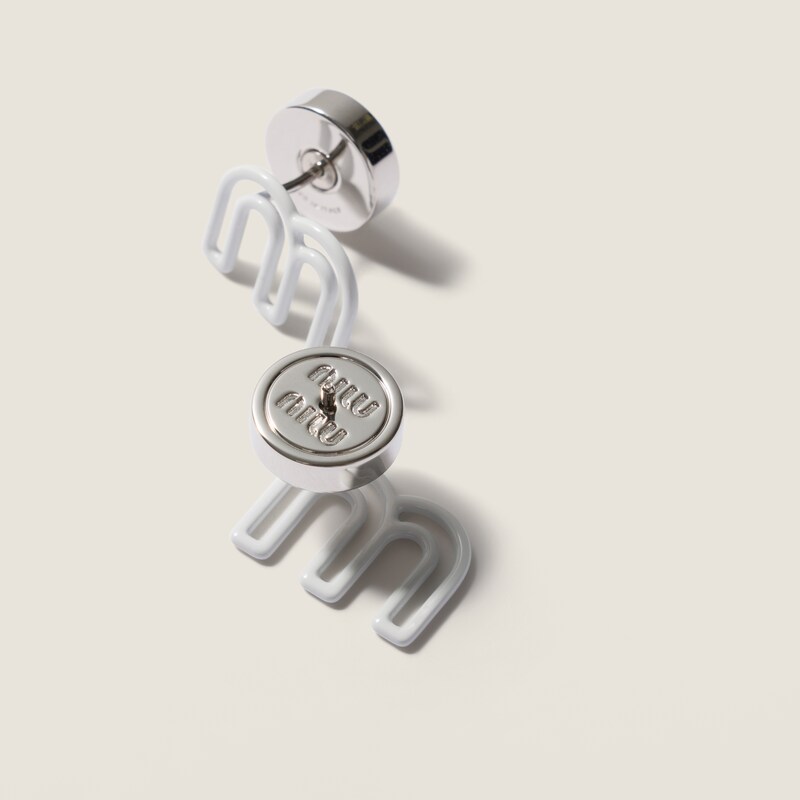 Metal earrings
