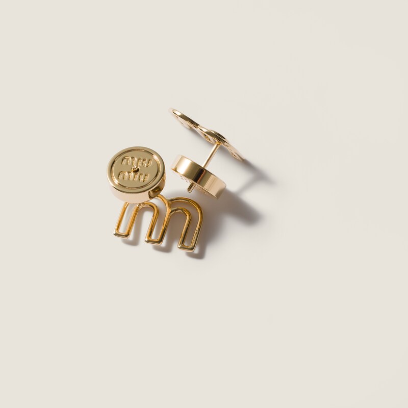 Metal earrings
