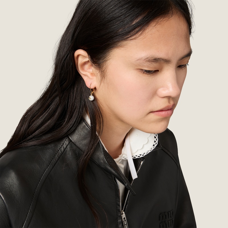 Metal earrings