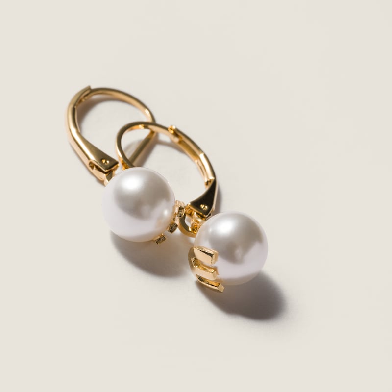 Metal earrings