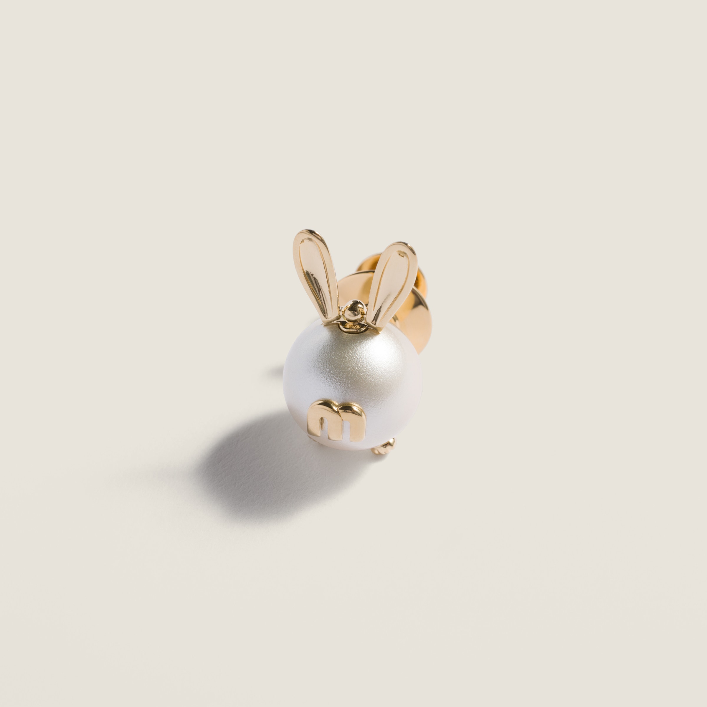 Metal brooch from Miu Miu - $295