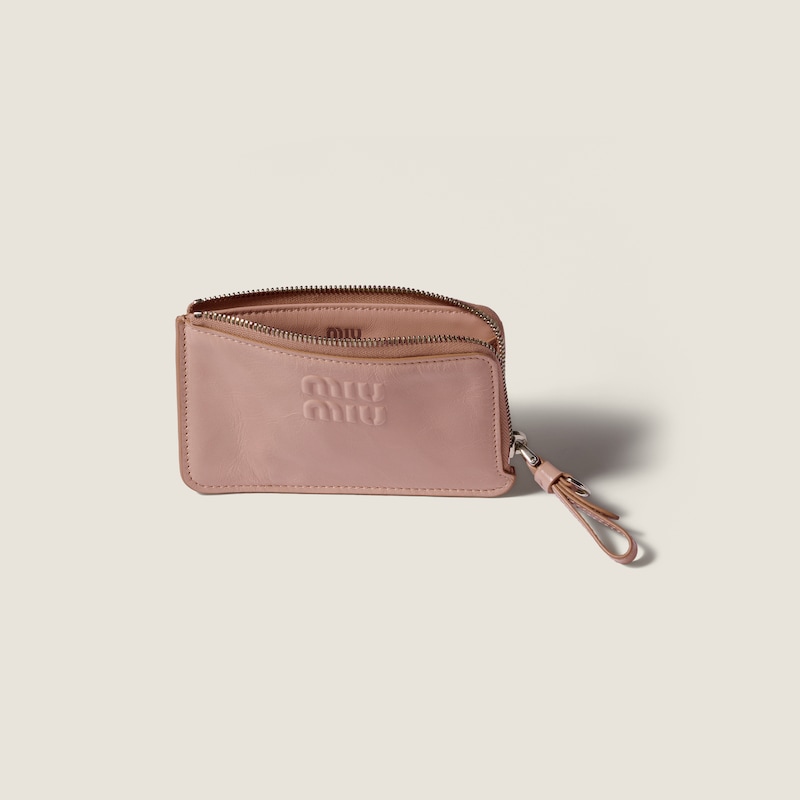 Leather card holder