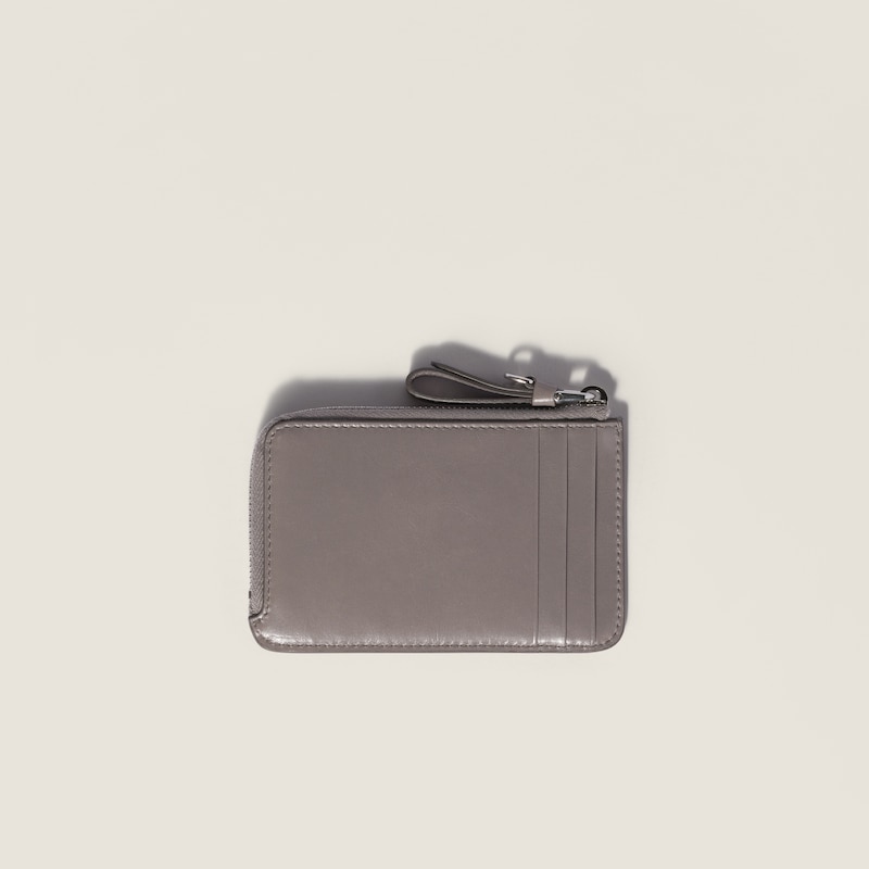Leather card holder