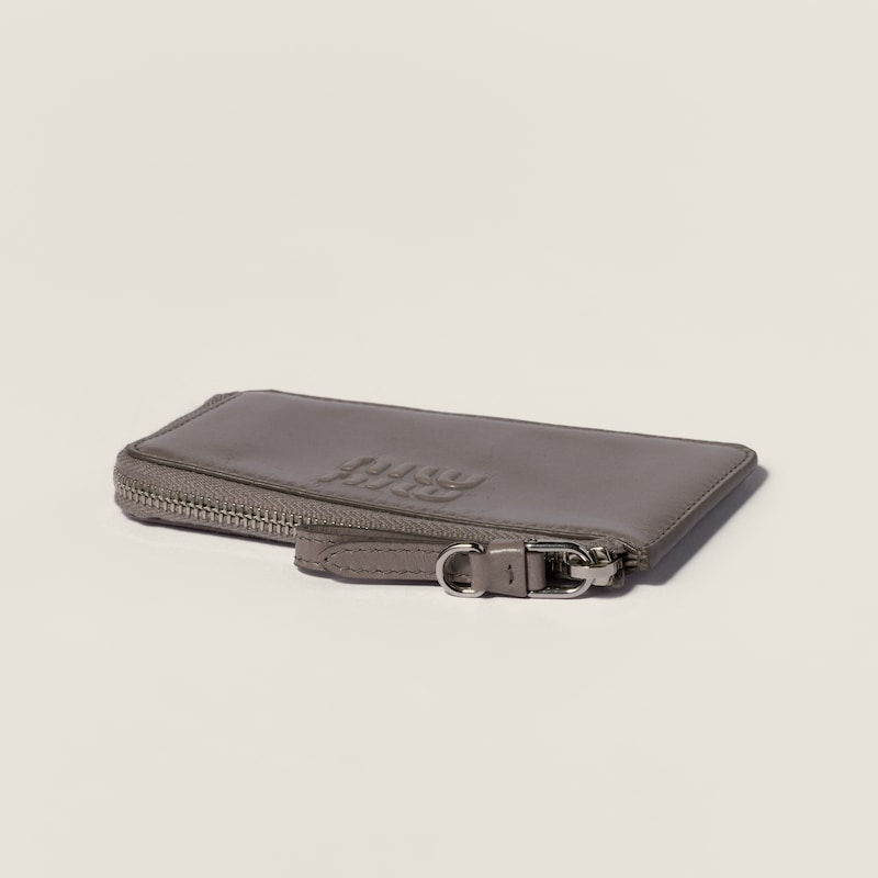 Leather card holder