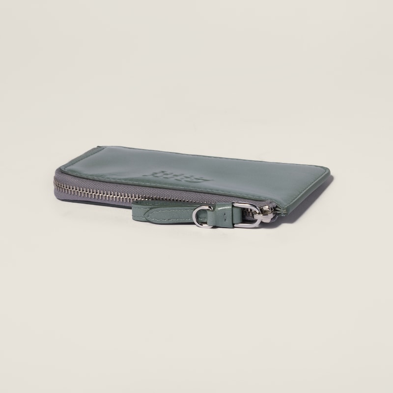 Leather card holder