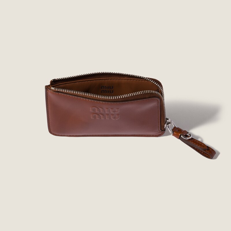 Leather card holder