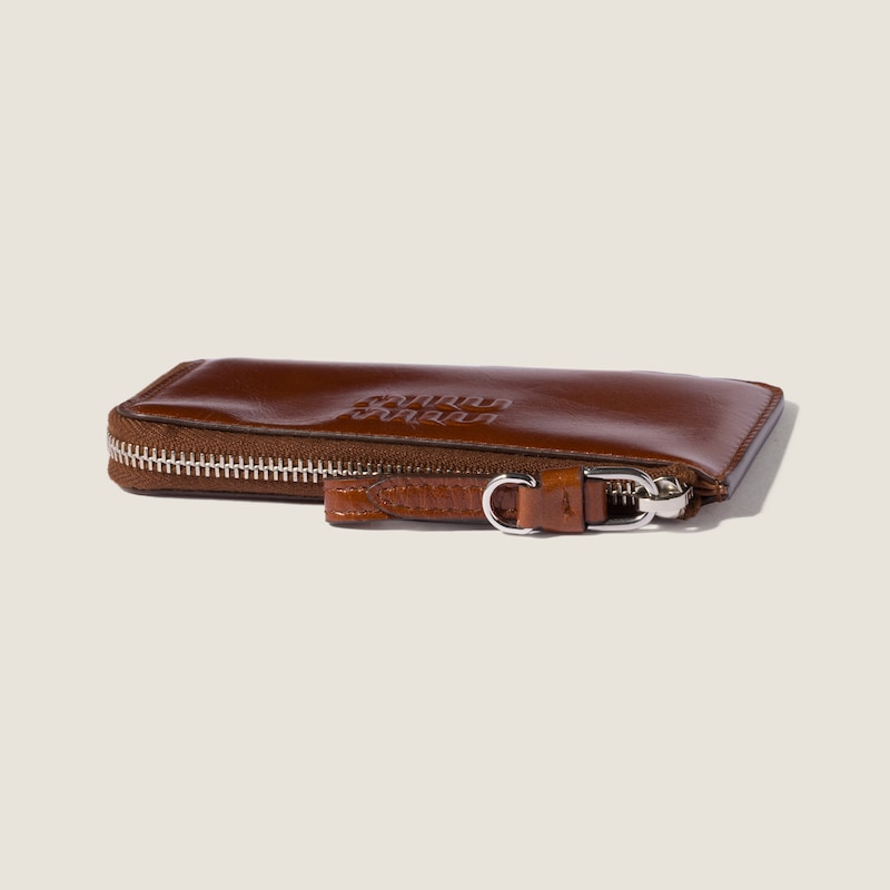 Leather card holder