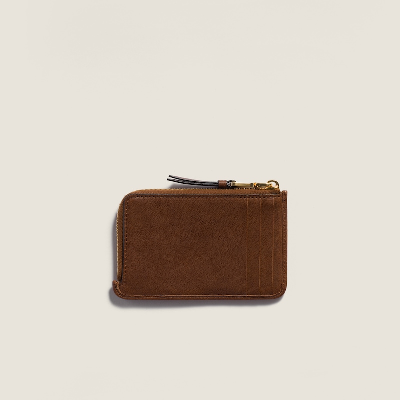 Portacarte a busta in pelle