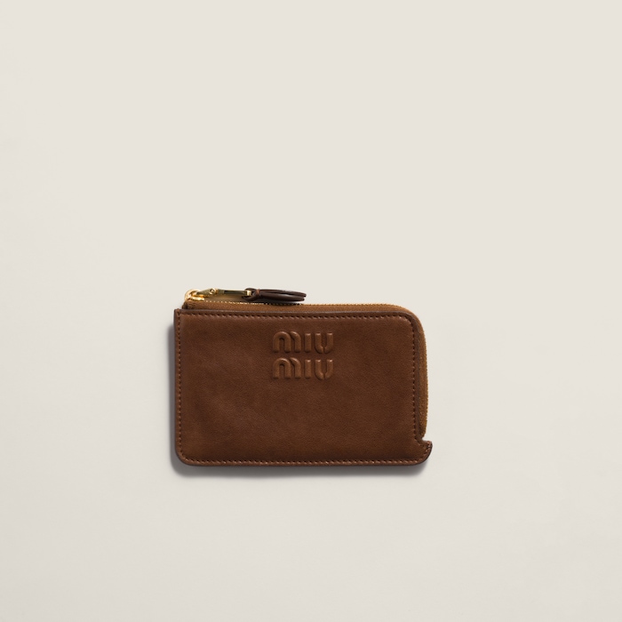 【エンベロープシェイプ】Miu Miu カードホルダー エレガント org.jpg