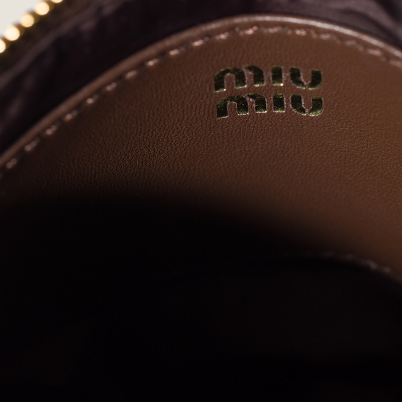 Pouch de croché con cremallera