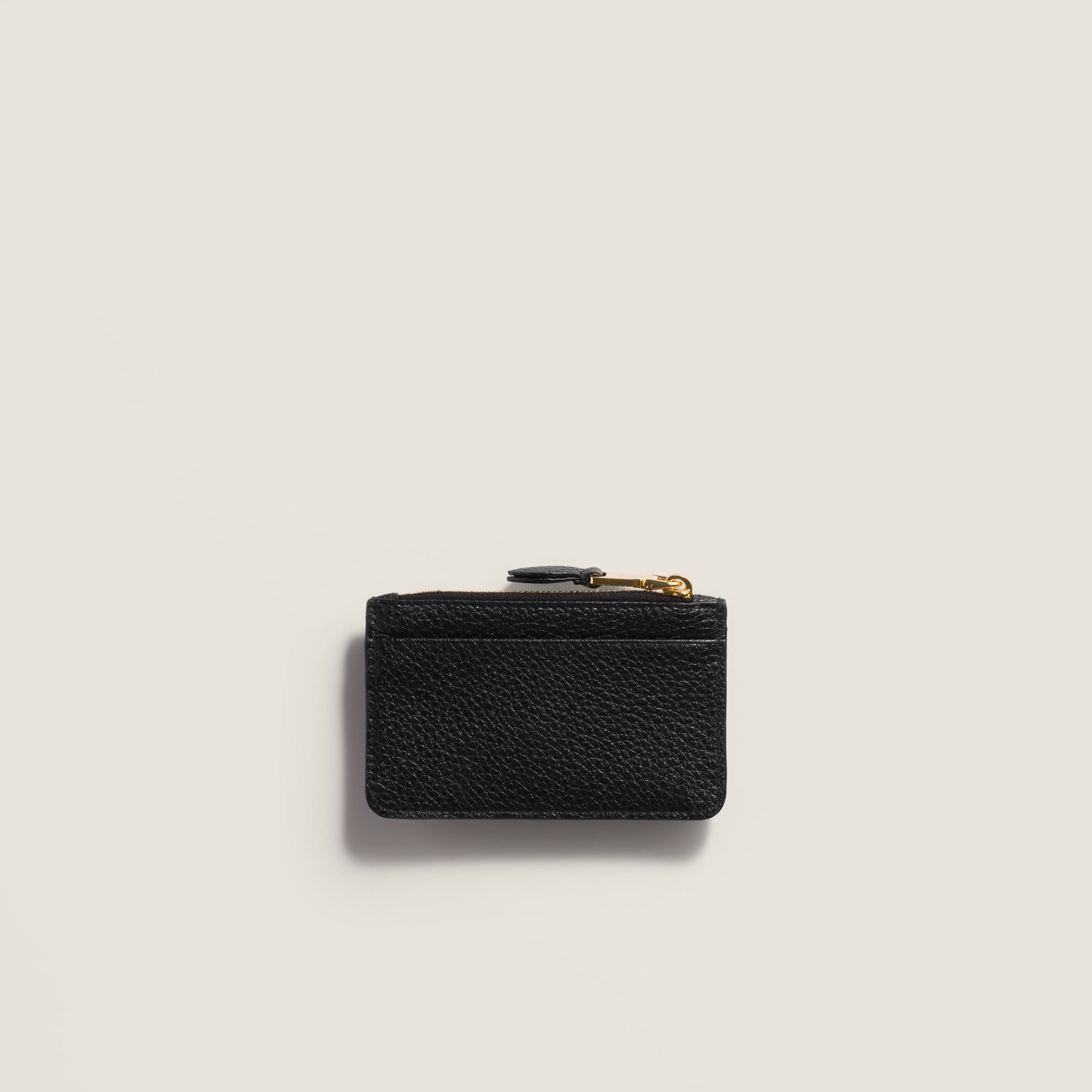 小物 Archive miu miu leather wallet black Black Leather Card Holder | Miu Miu
