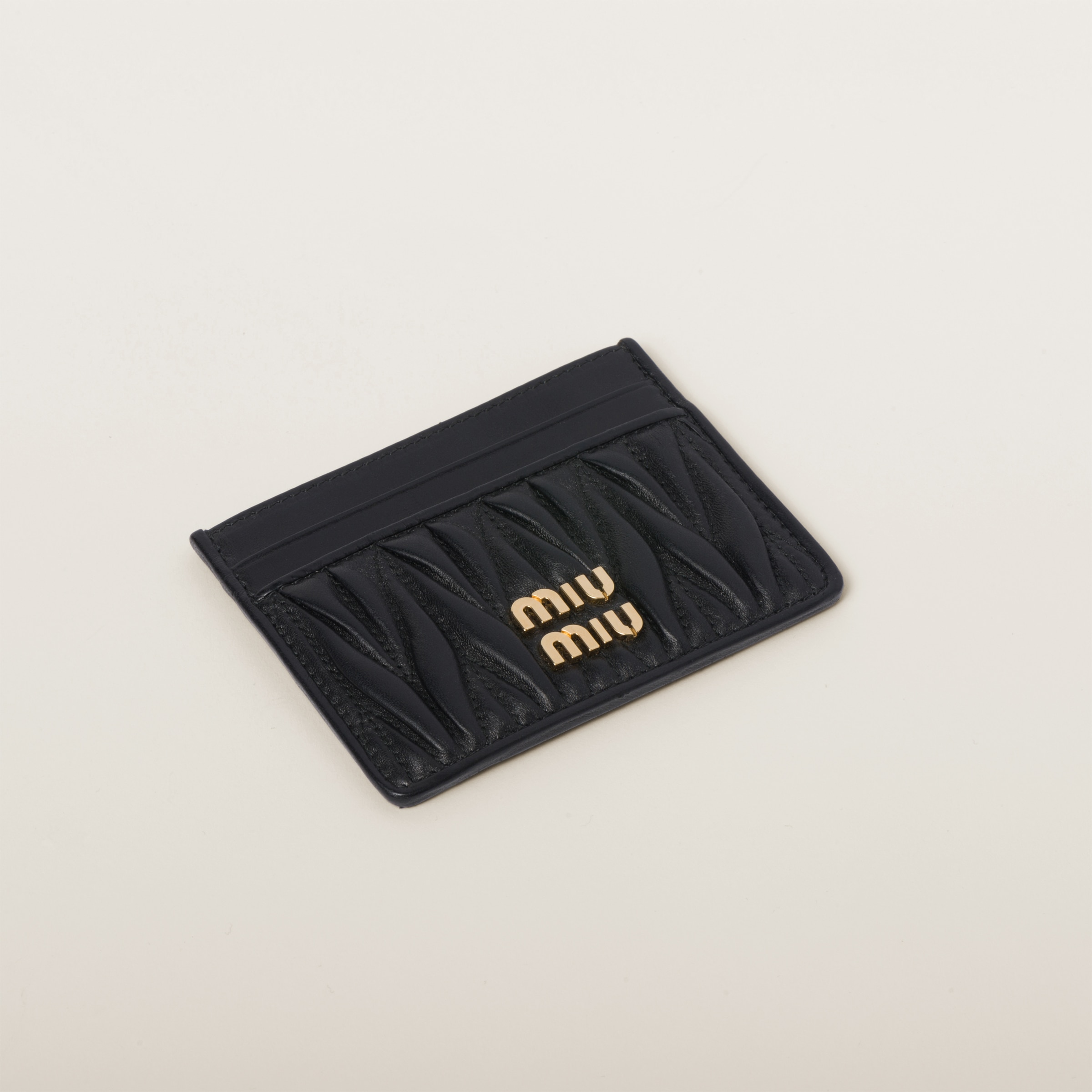 Miu miu card holder top