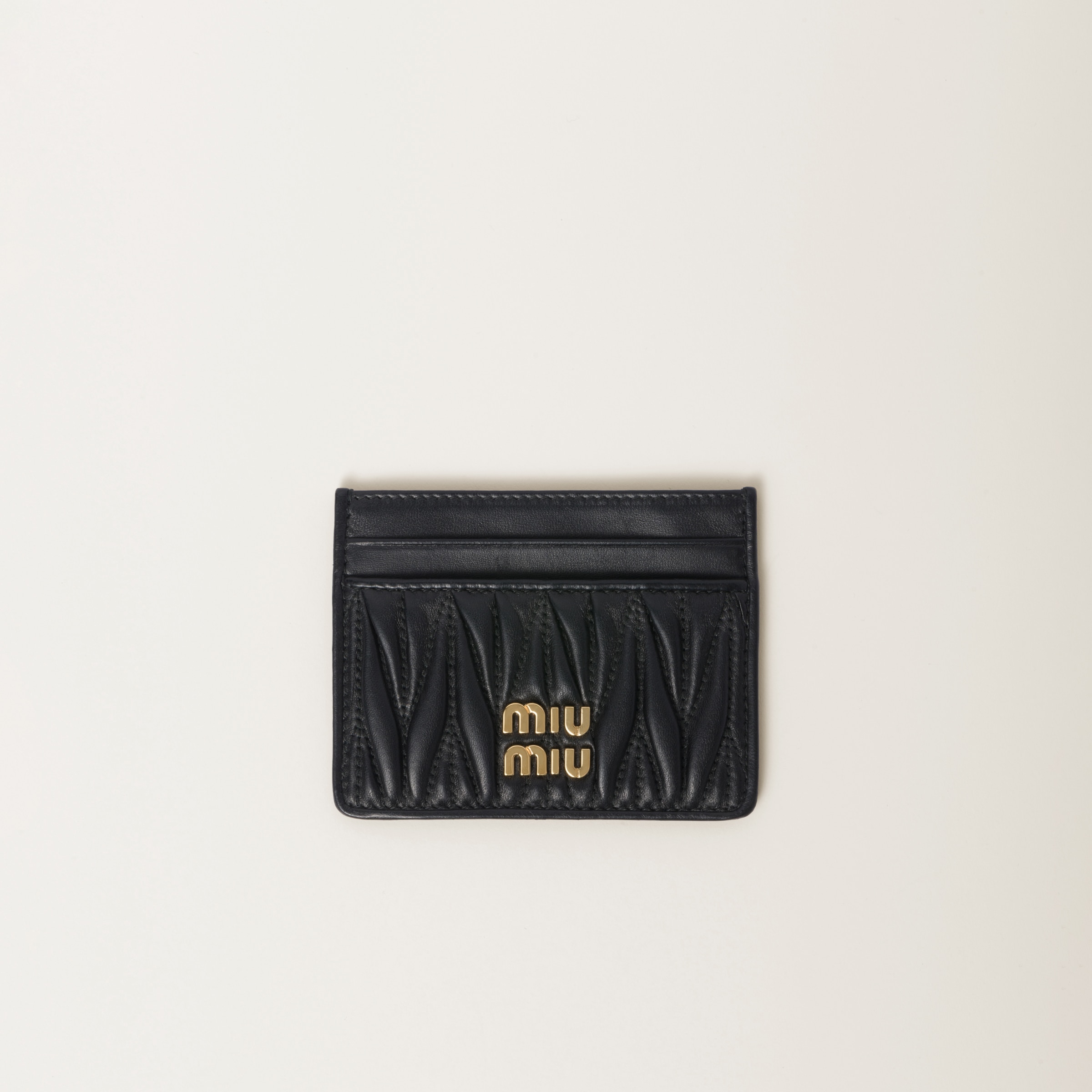 Miu shop miu cardholder