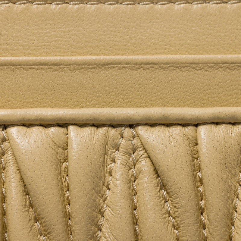 Tarjetero de napa Matelassé