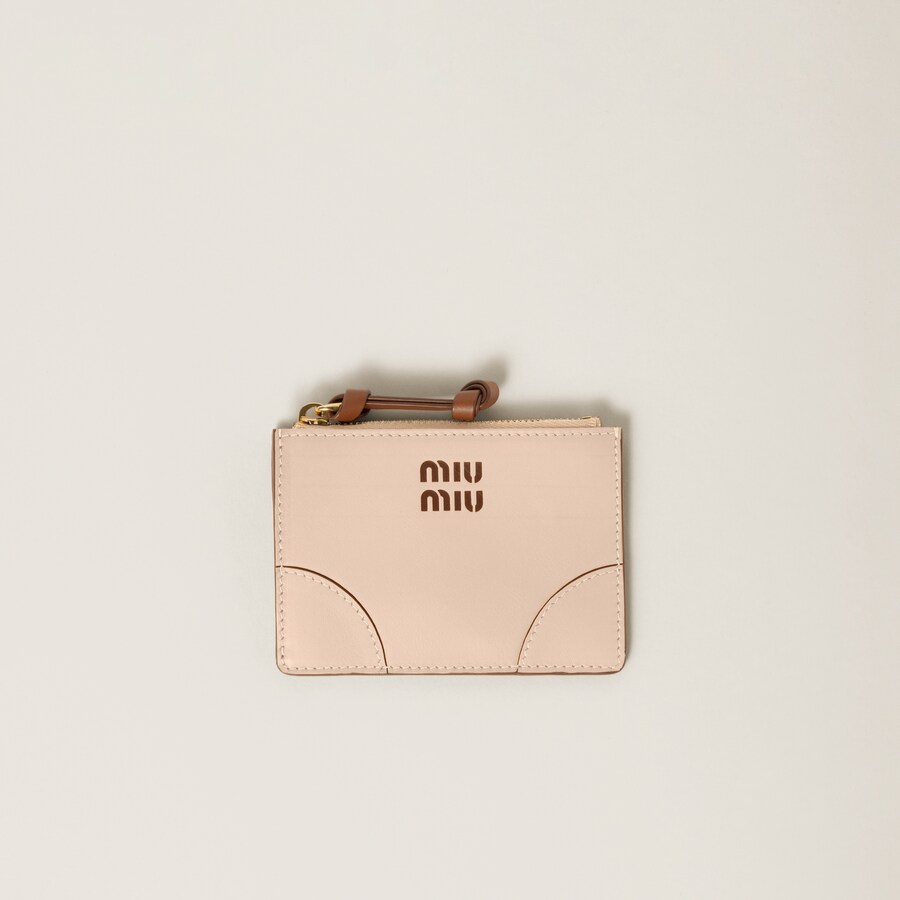 中古】miumiu ミュウミュウ 小物 コイン カードケース レザー