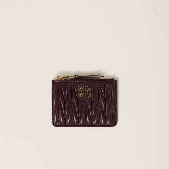Wallets, Cardholders And Pouches - Small Leather Goods | Miu Miu