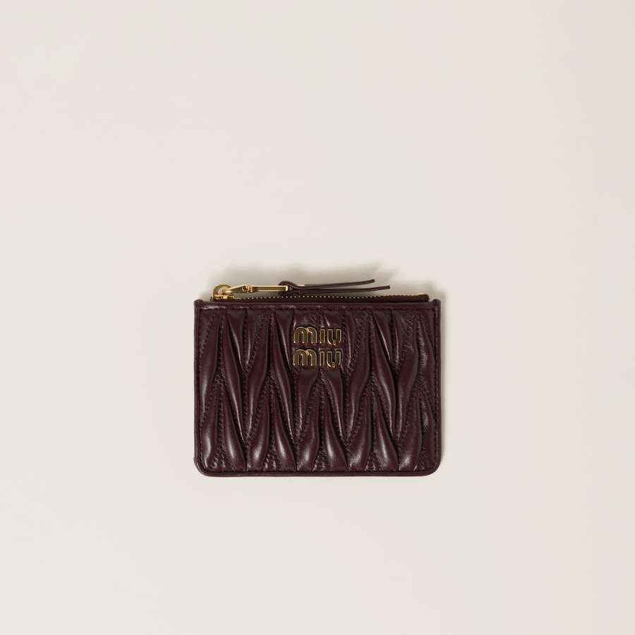 Wallets Cardholders And Pouches Small Leather Goods Miu Miu