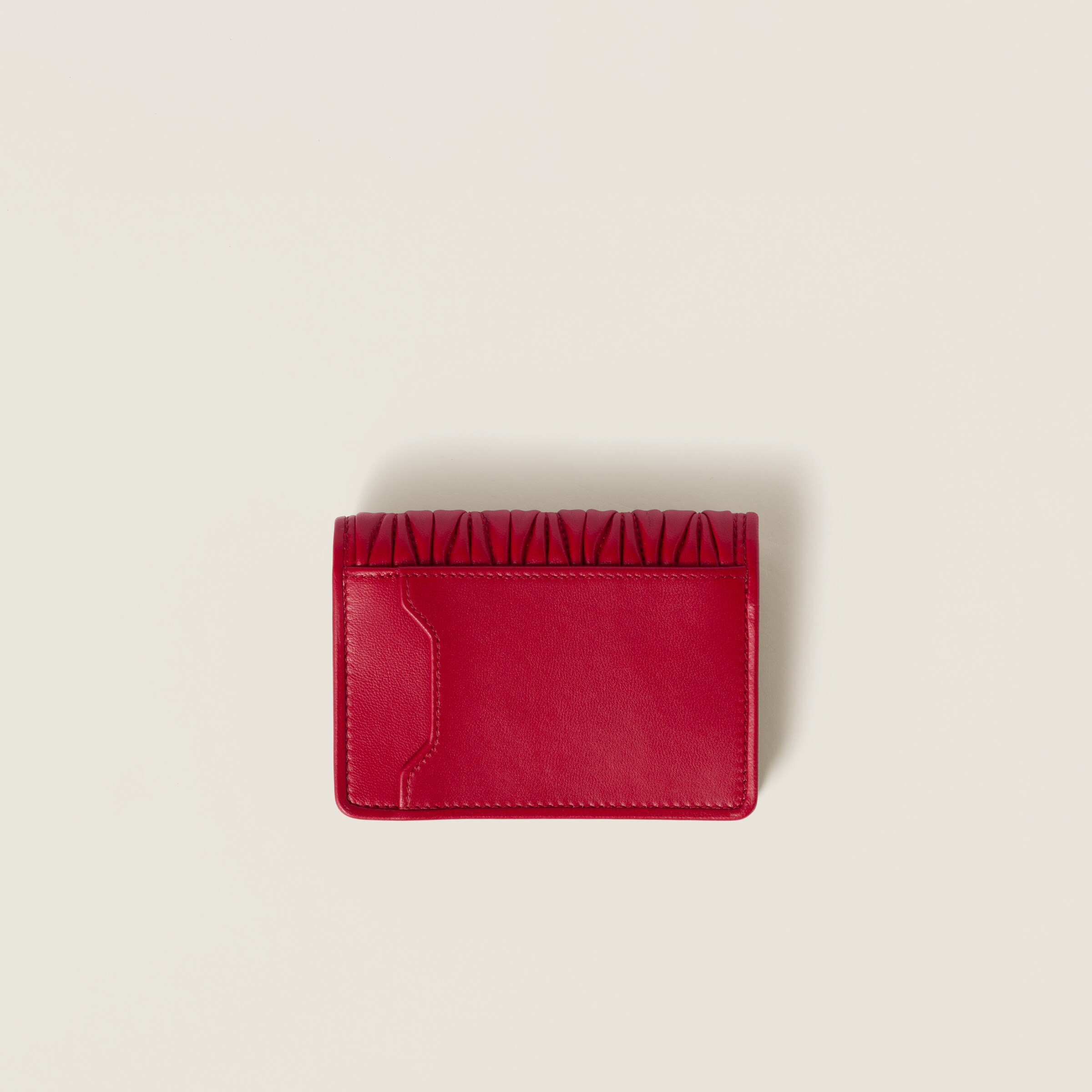 ★MIU MIU★25SS★Materace Flap Card Holder Soyia 5MC103AFPPF Miu Miu Matrasse Zipper Card Holder Soia | eBay