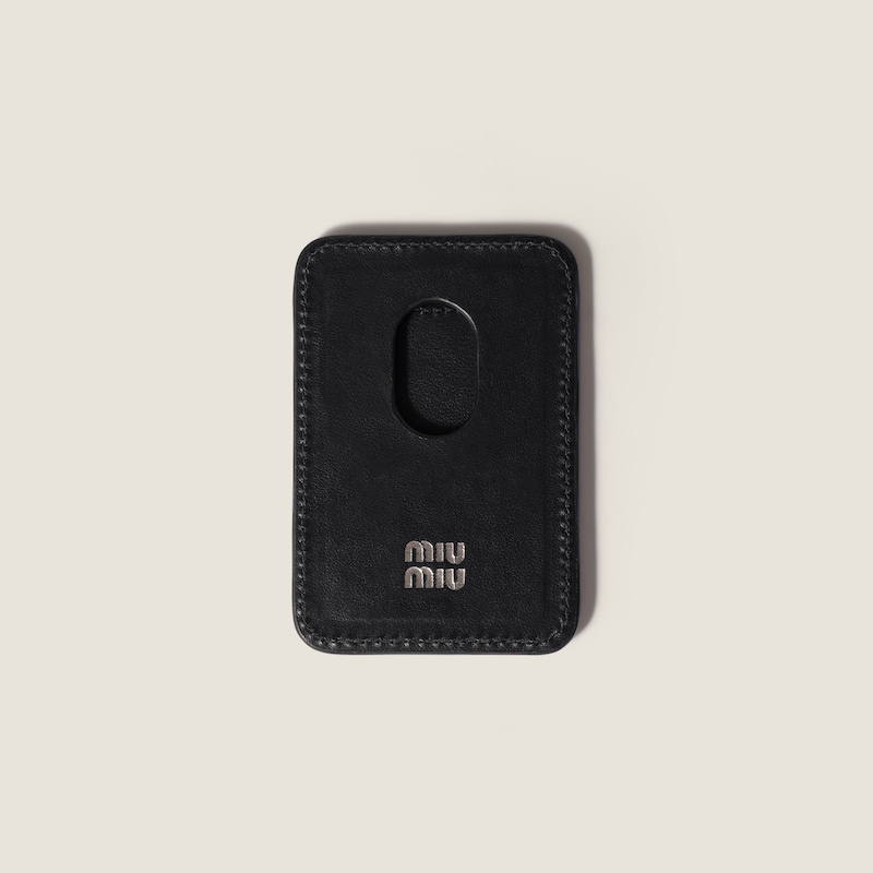 Leather card holder