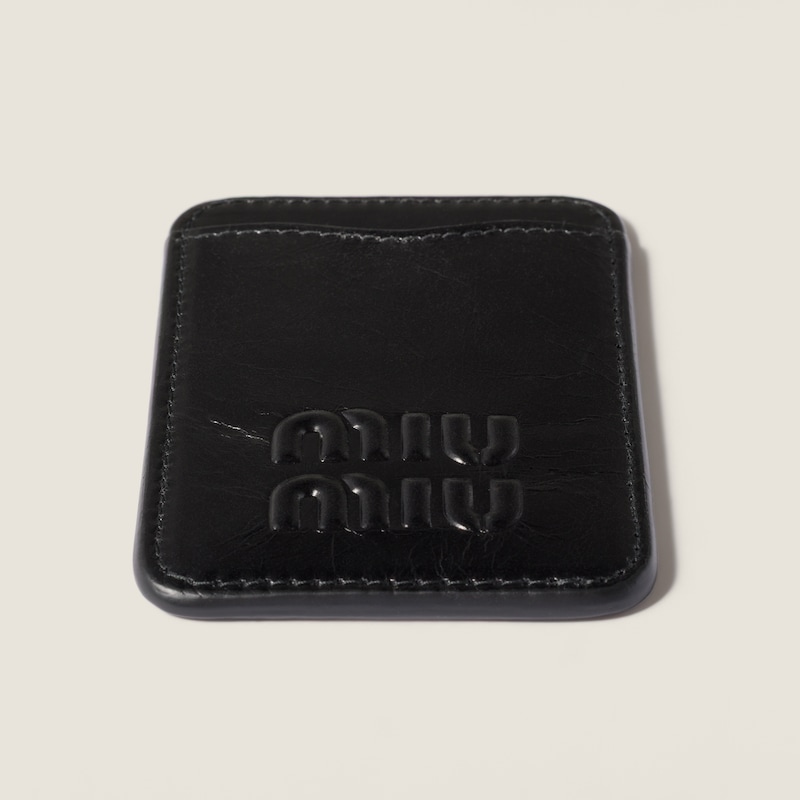 Leather card holder