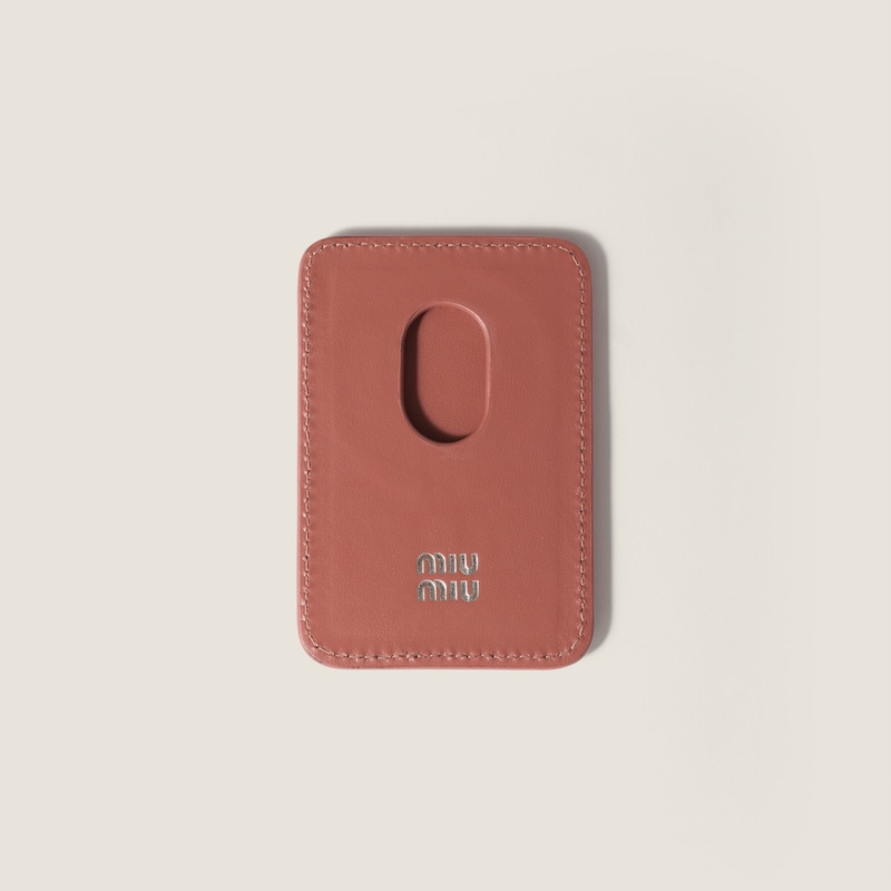 Leather card holder