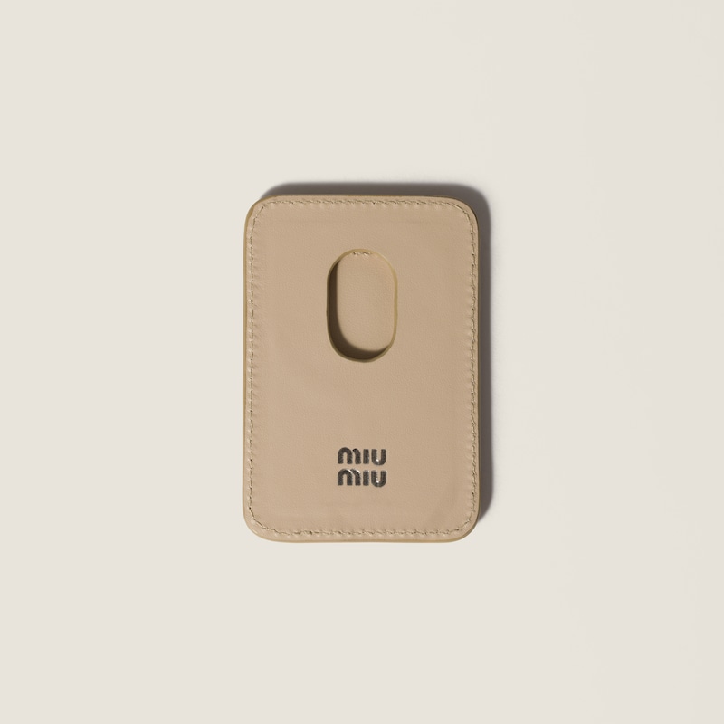 Leather card holder
