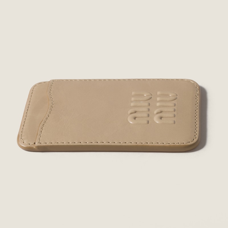 Leather card holder