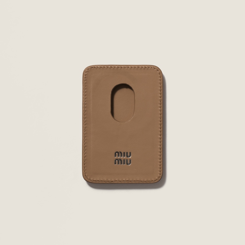 Leather card holder