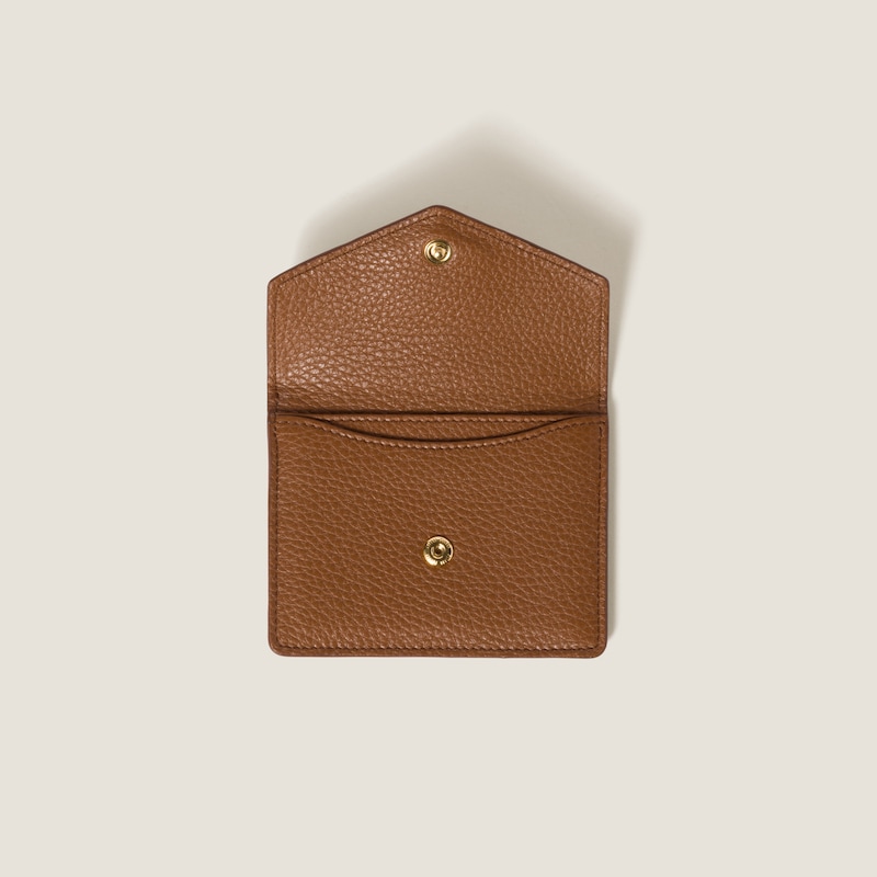 Leather card holder