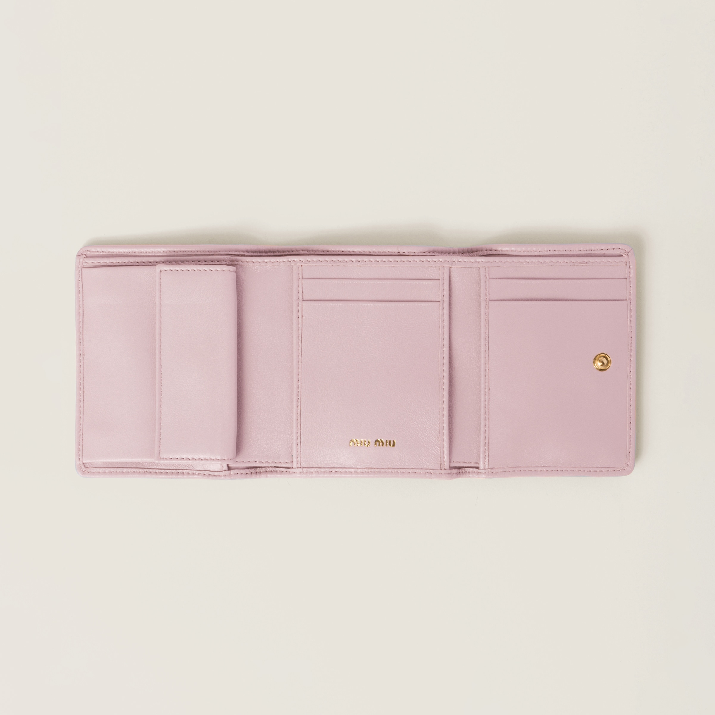 ピンク マテラッセレザー 財布 | Miu Miu