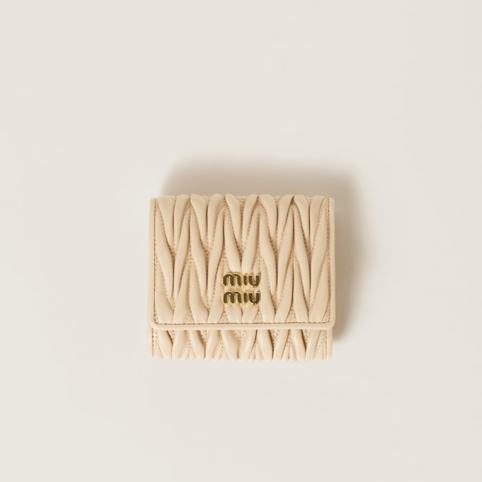 miu miuコンパクト財布 楽天市場】ミュウミュウ MIUMIU 二つ折り財布 コンパクト ジップ