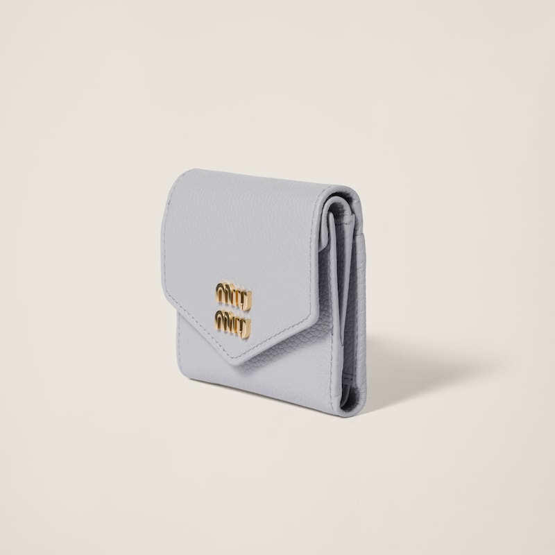 ヴィッテロダイノレザーフラップ付折り財布