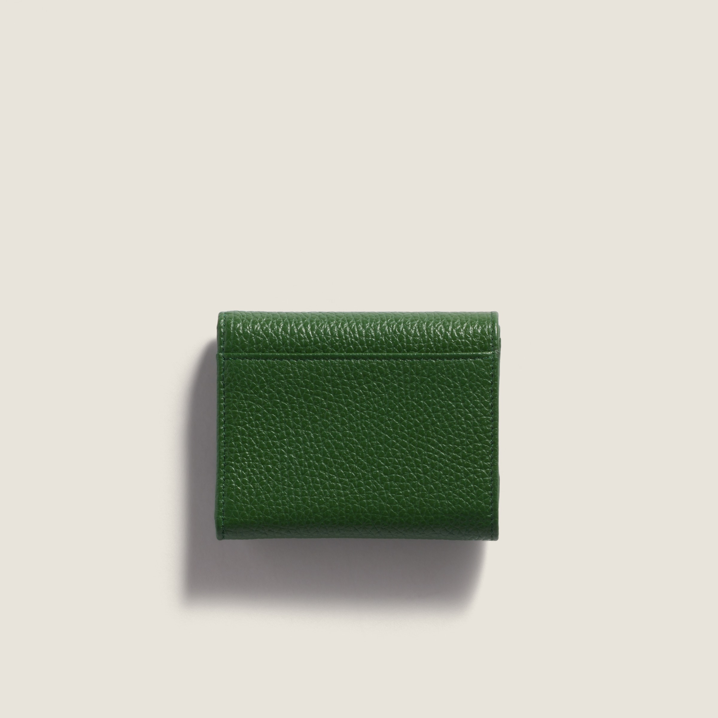 Larch Green Small Leather Wallet | Miu Miu