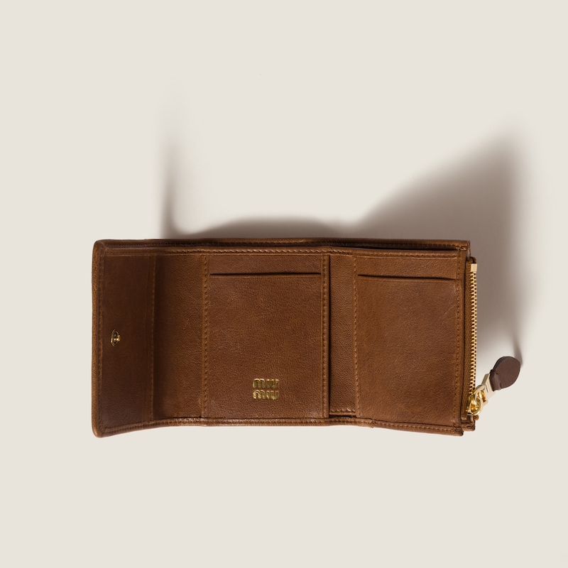 Kleine Geldbörse aus Nappa-Leder