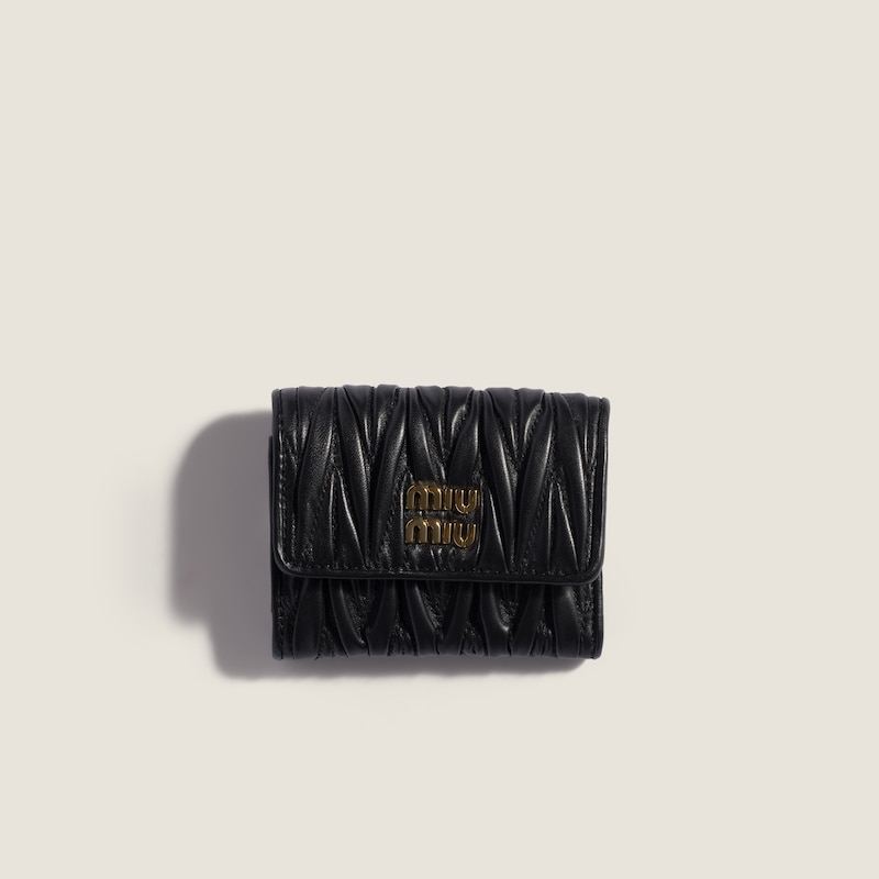 Matelasse Nappa Leather Small Wallet