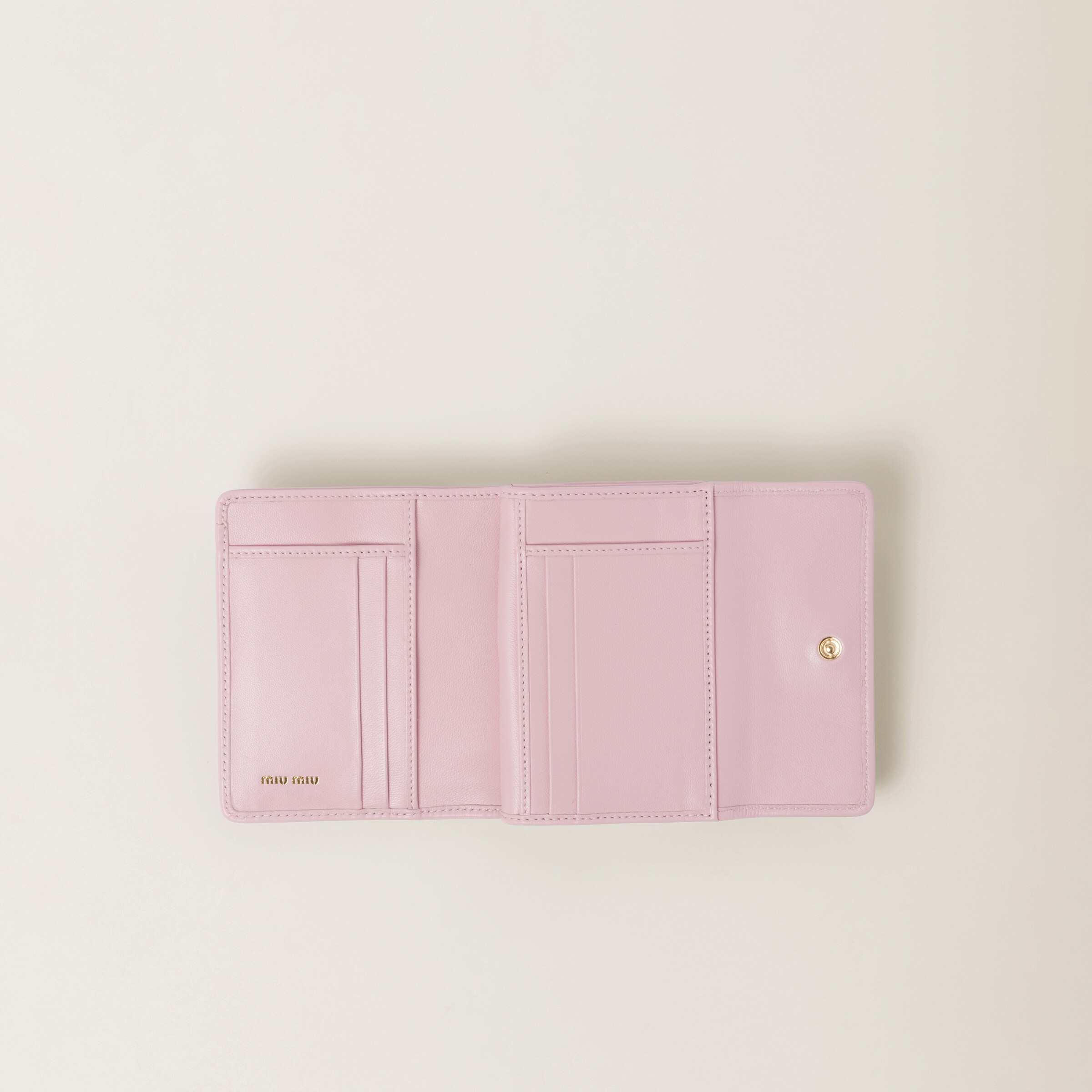 ピンク マテラッセレザー 財布 | Miu Miu