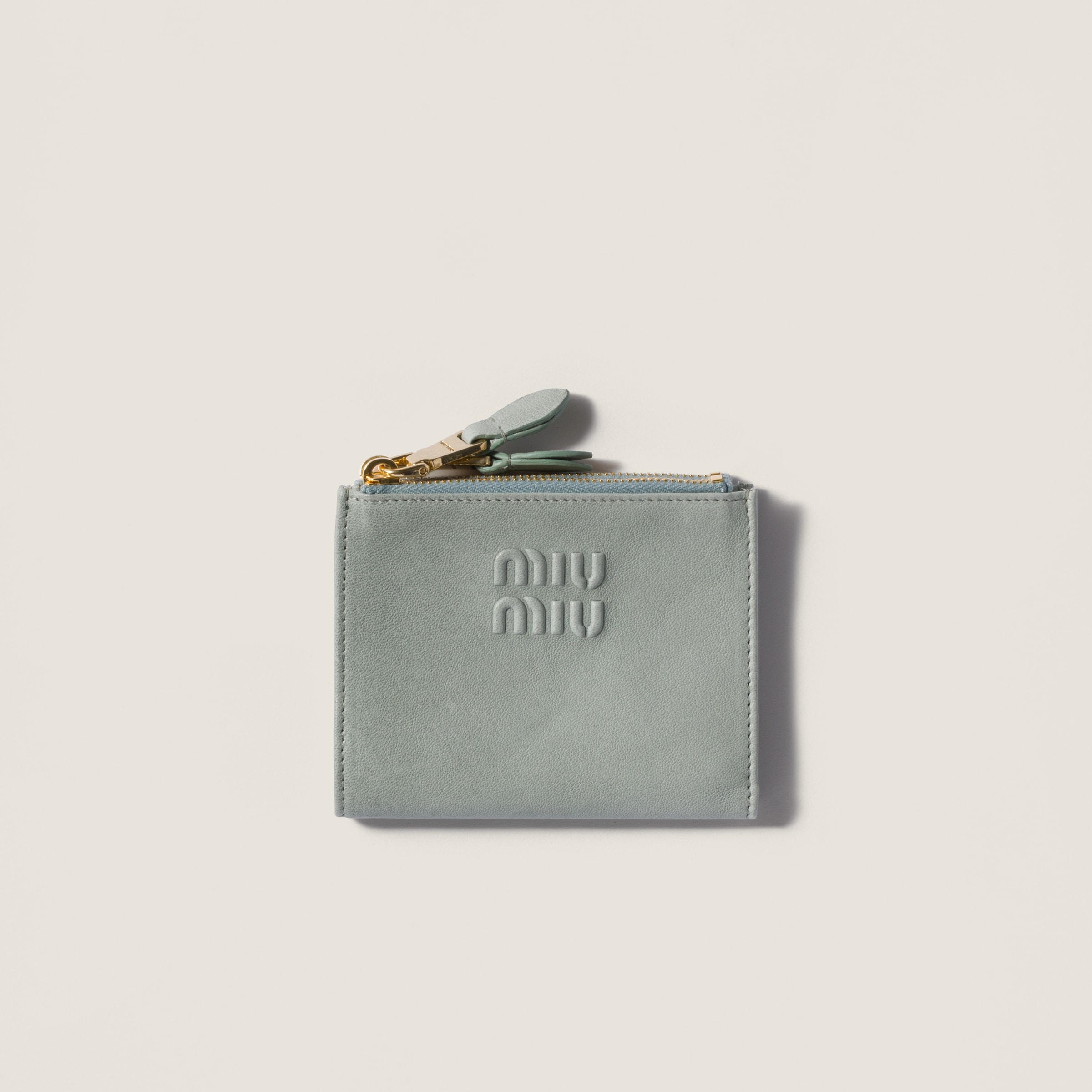 Small nappa leather wallet