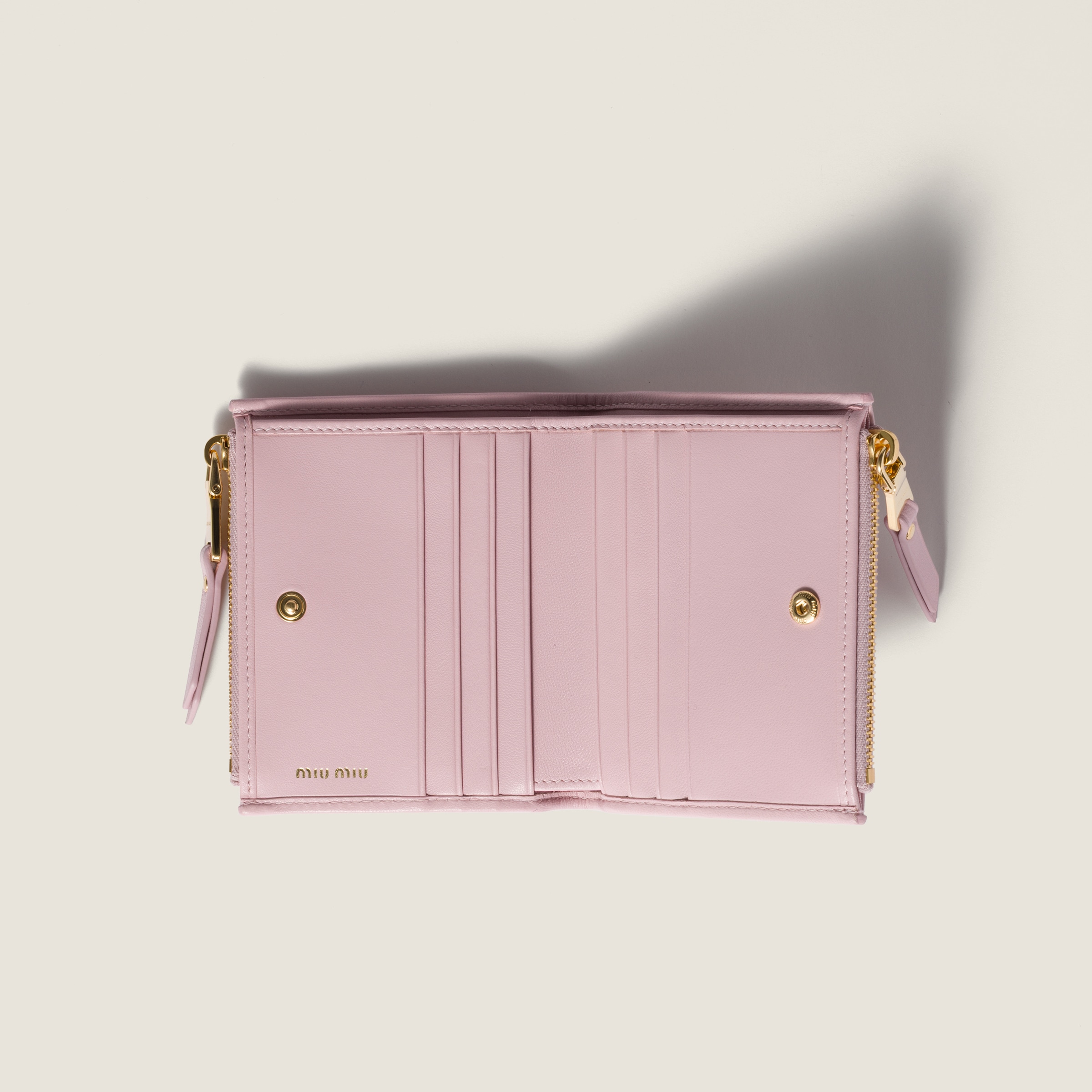 ピンク マテラッセレザー 財布 | Miu Miu