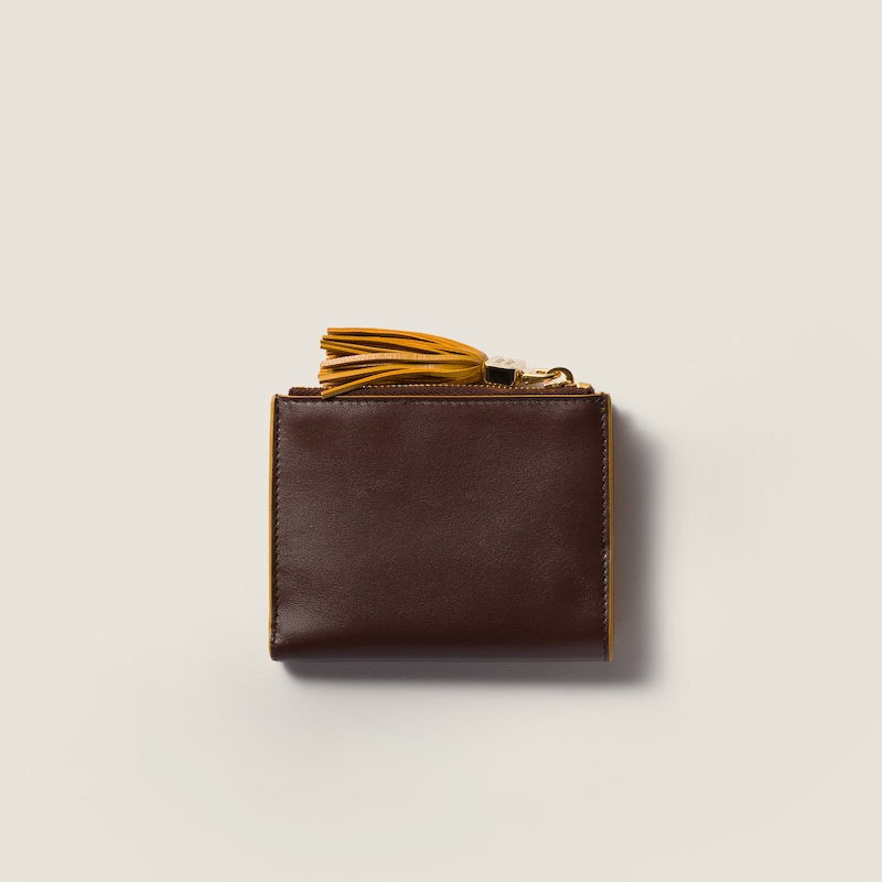 Small leather wallet