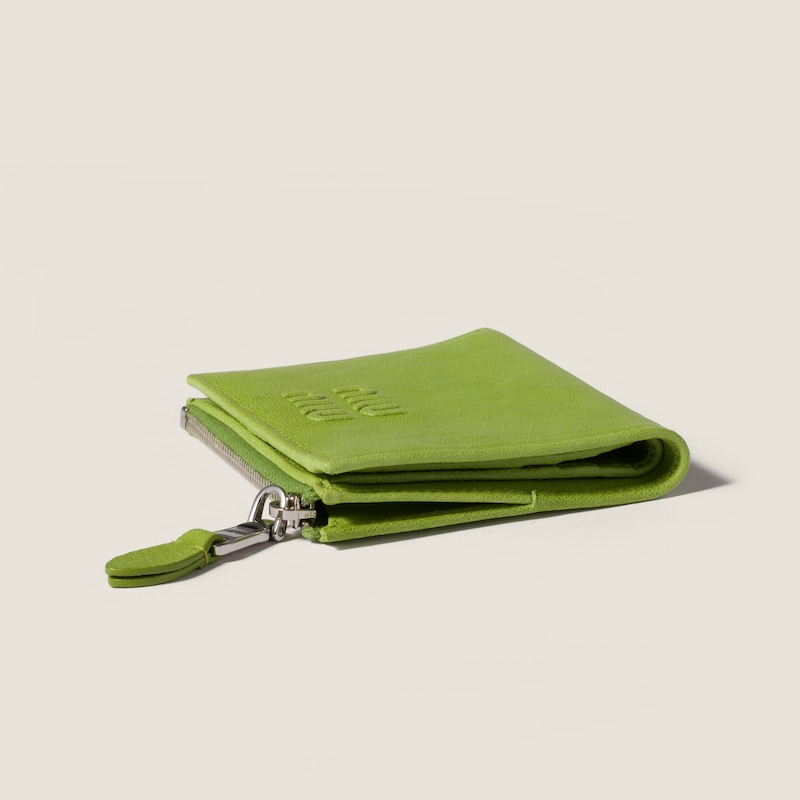 Small leather wallet