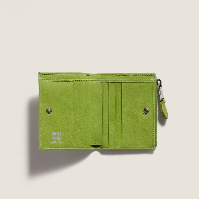 Small leather wallet