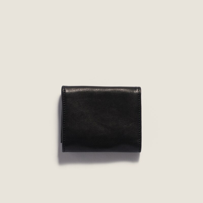Small nappa leather wallet