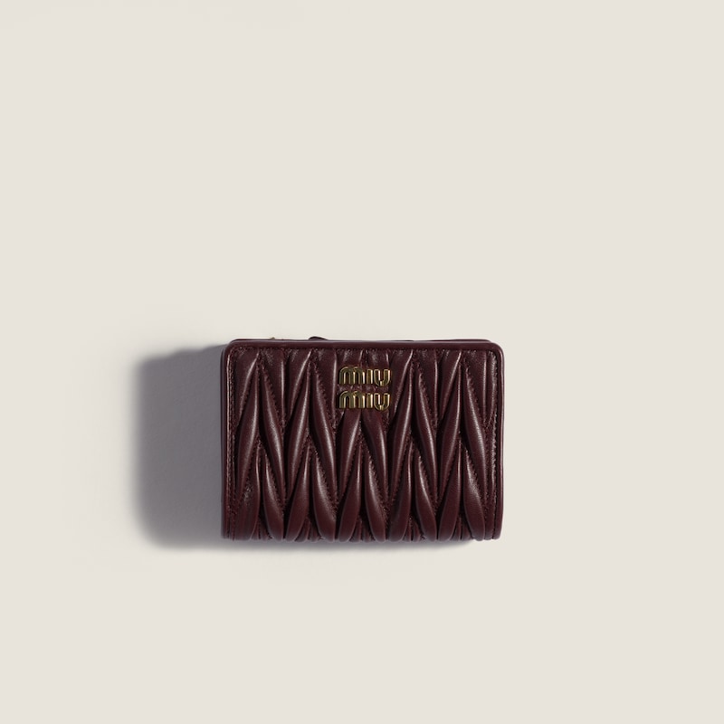 Matelasse Nappa Leather Small Wallet