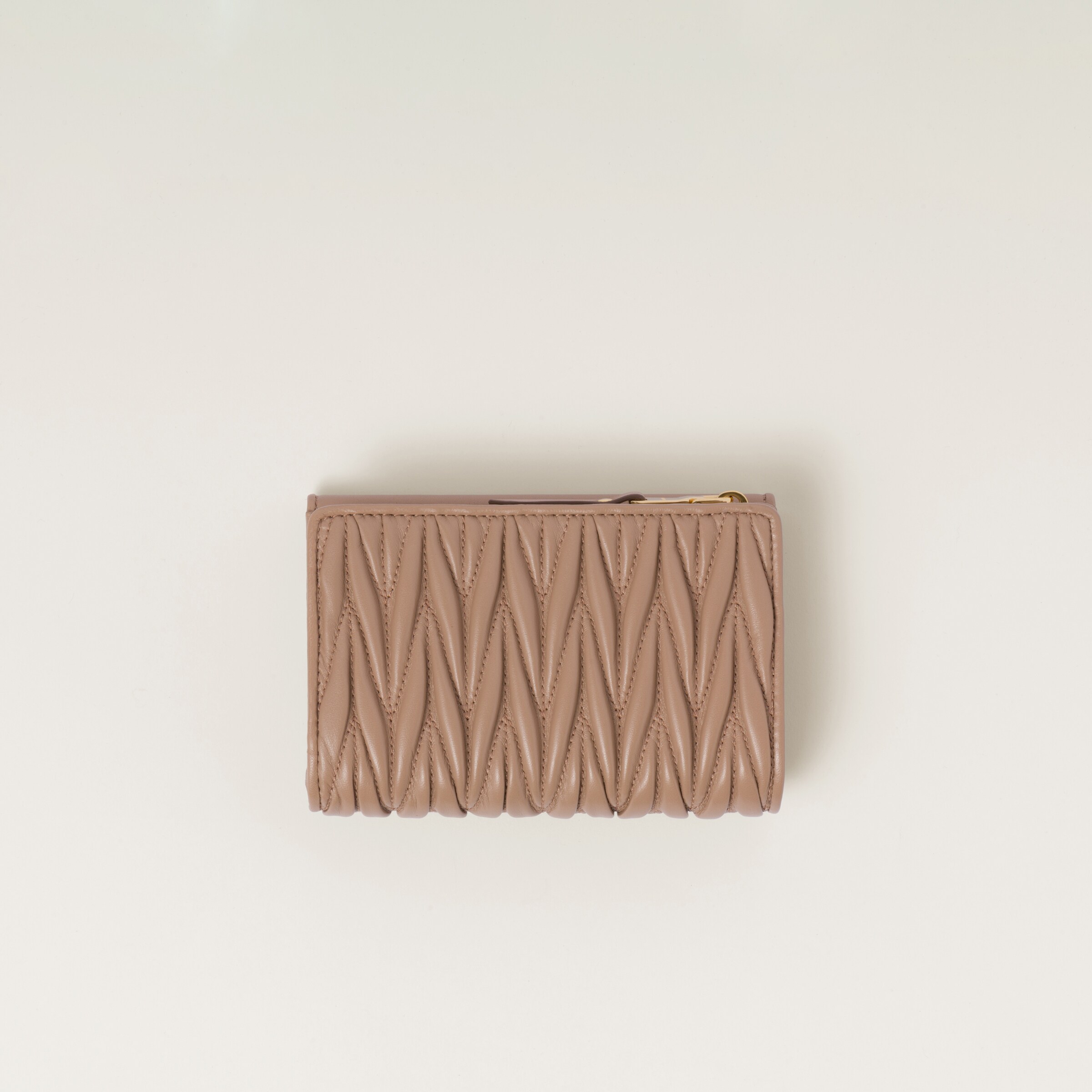 Miu miu wallet sale matelasse