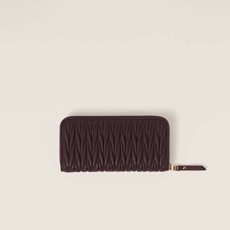 Matelassé 软羊革大号钱夹